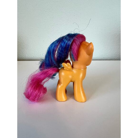 My Little Pony MLP G4 Scootaloo Cutie Mark Crusader Brushable Rainbow 2010 - Picture 3 of 6